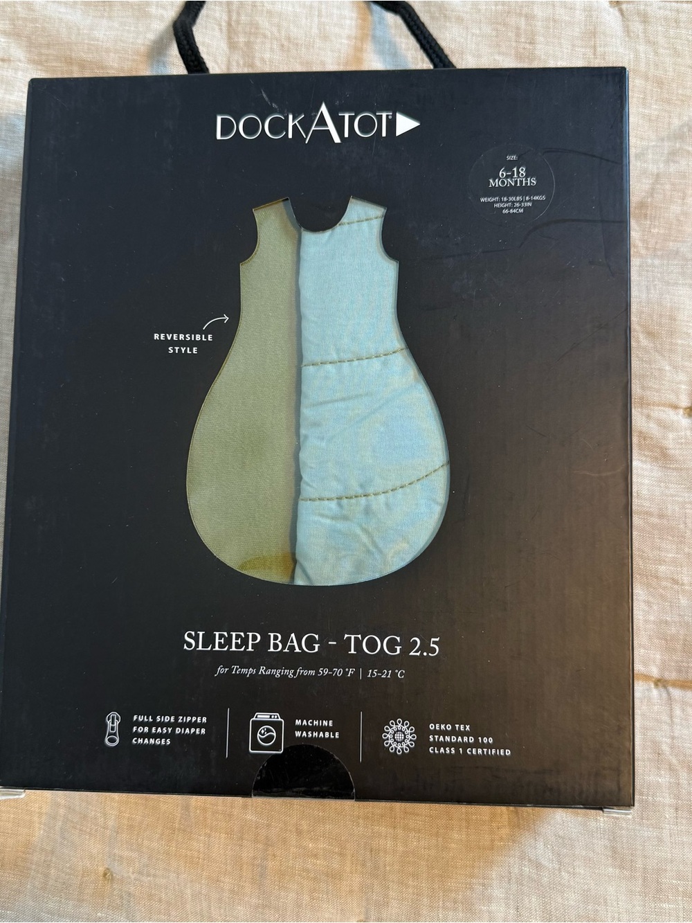 Dock-a-tot Sleep Sack 2.5 TOG